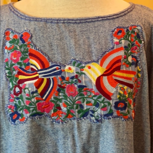 OOAK handmade pancho by Copper Feather - Picture 2 of 3